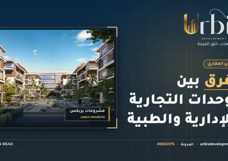 الوحدات التجارية والادارية والطبية